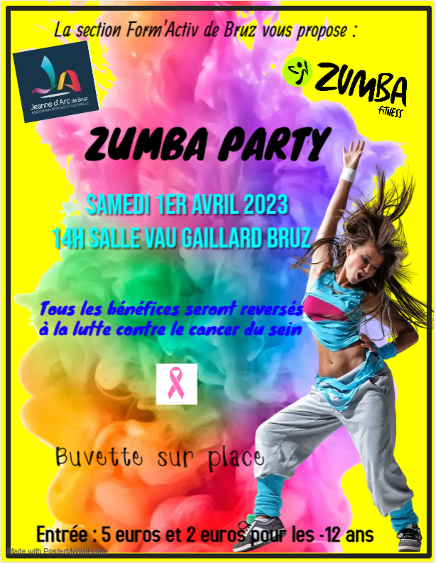 Zumba Party 1 Avril 2023