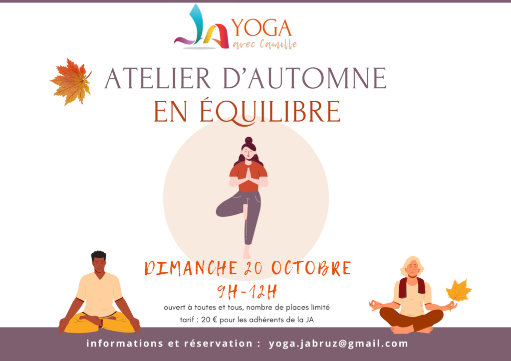 Atelier yoga automne