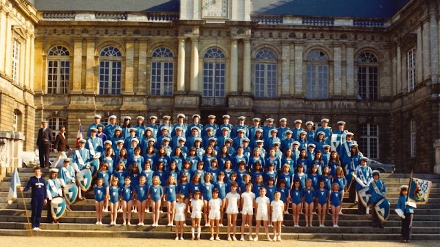 Les Gymnastes devant le parlement de Bretagne