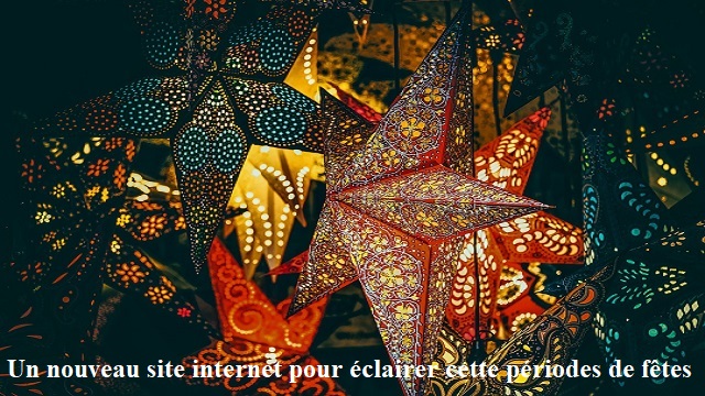 Etoiles lumineuses de Noel