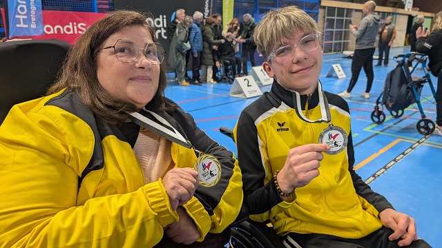 Melenn et Mireille qualifiés pour le championnat de France de boccia