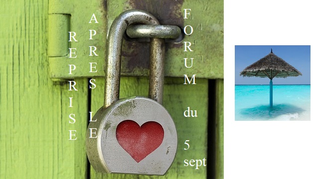 La JA est en vacances – reprise après le forum du 5 septembre